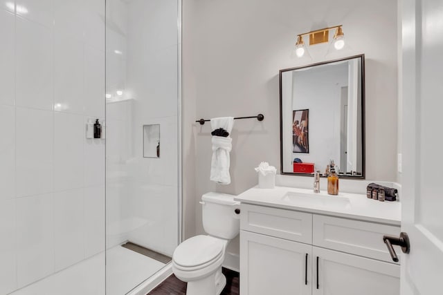 1320 5th Ave N Unit 4, Nashville, TN 37208 - full bathroom with vanity and a shower with shower door