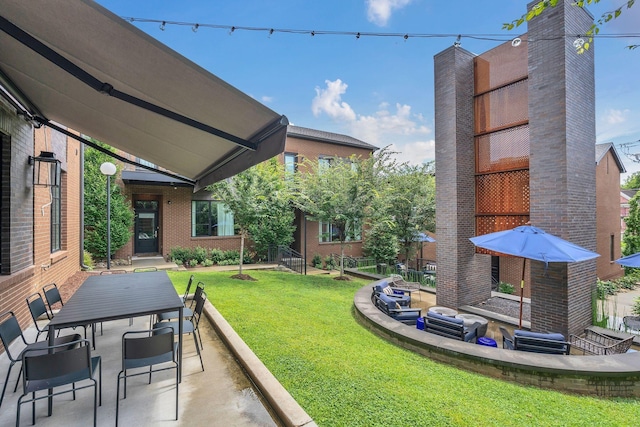 1320 5th Ave N Unit 4, Nashville, TN 37208 - view of patio / terrace featuring outdoor dining area