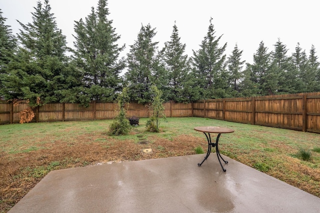317 Sarava Ln, Smyrna, TN 37167 - fenced backyard featuring a patio area