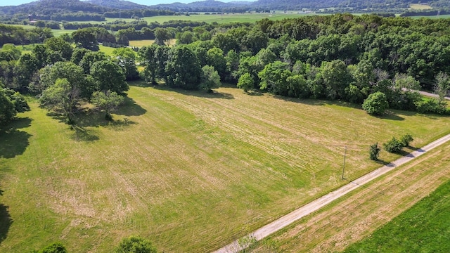 1896 W Harpeth Rd, Franklin, TN 37064 - aerial view of sparsely populated area with a mountainous background
