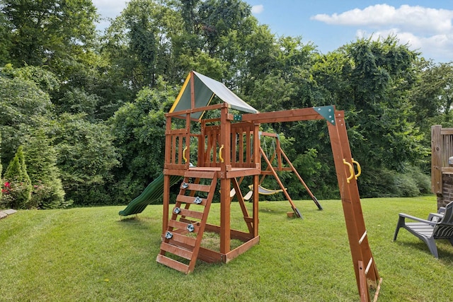 2717 Cloister Ln, Thompsons Station, TN 37179 - view of playground featuring a lawn