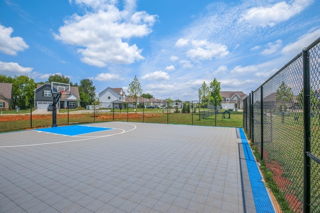 5614 Heirloom Dr, Murfreesboro, TN 37129 - view of sport court with community basketball court and a residential view
