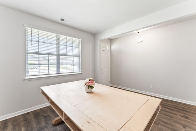 1045 Alta Vista Ln, Smyrna, TN 37167 - unfurnished dining area featuring dark wood finished floors and baseboards