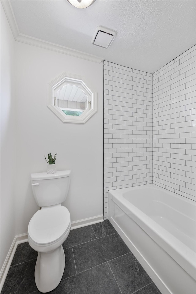 2746 Kinneys Rd, Cedar Hill, TN 37032 - full bathroom featuring tile patterned flooring and a textured ceiling