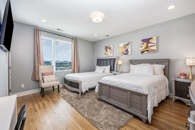 2910 Felicia St Unit 1, Nashville, TN 37209 - bedroom featuring wood finished floors and recessed lighting