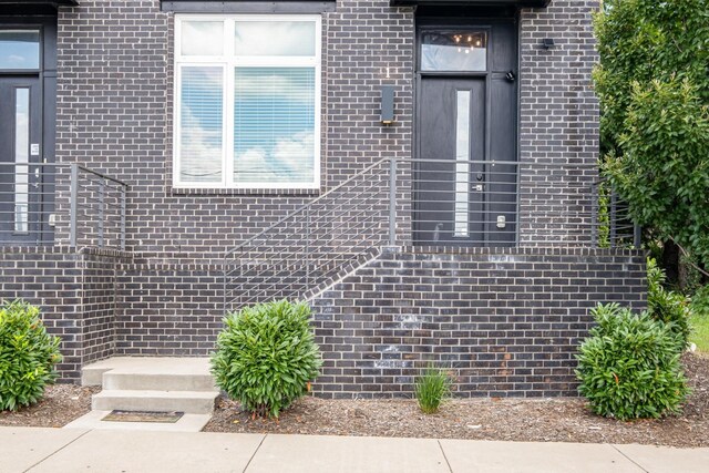 2910 Felicia St Unit 1, Nashville, TN 37209 - entrance to property with brick siding