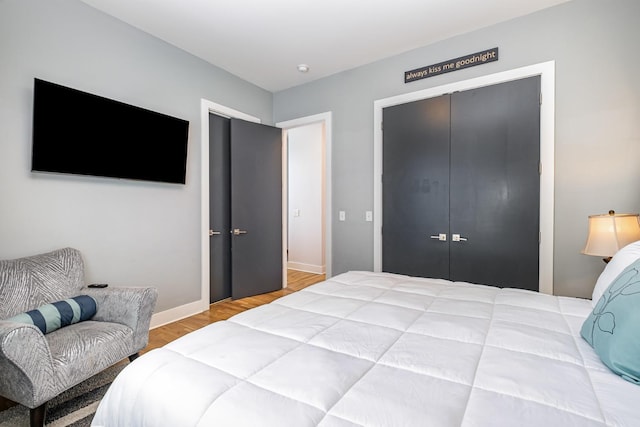 2910 Felicia St Unit 1, Nashville, TN 37209 - bedroom featuring wood finished floors and a closet