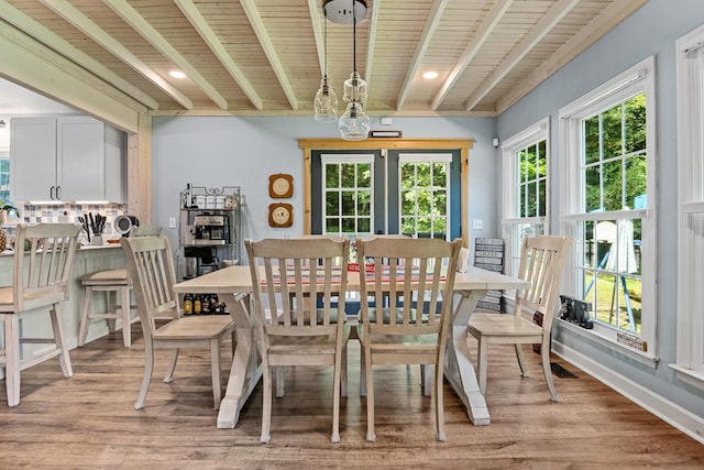 4200 Happy Valley Rd, Flintstone, GA 30725 - dining space with light wood-style floors, a chandelier, and recessed lighting