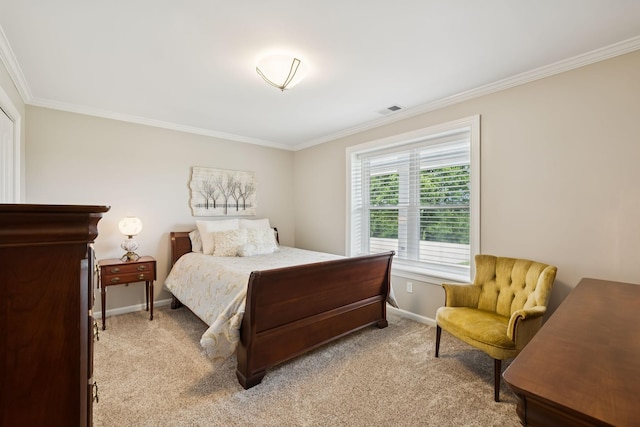 1731 Hudson Rd, Madison, TN 37115 - bedroom featuring ornamental molding and light colored carpet