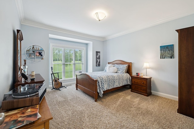 1731 Hudson Rd, Madison, TN 37115 - bedroom featuring carpet and crown molding