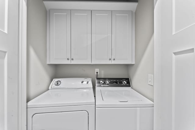 506 Bill Fuson Rd, Mcminnville, TN 37110 - laundry area with separate washer and dryer and cabinet space