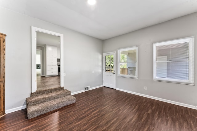 1006 Houston Dr, Murfreesboro, TN 37130 - empty room featuring wood finished floors and stairway