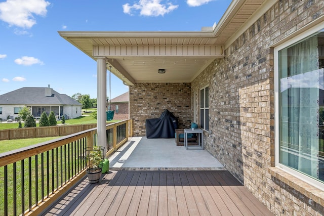 5123 Vinnie Dell Dr, Chapel Hill, TN 37034 - deck featuring a yard, a patio, and area for grilling