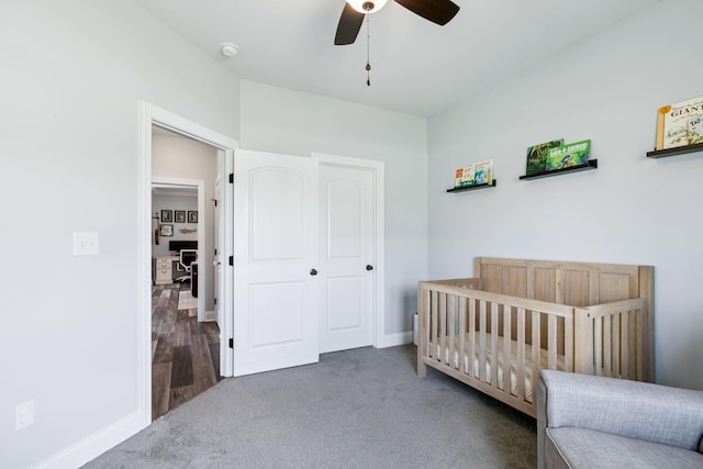 5123 Vinnie Dell Dr, Chapel Hill, TN 37034 - bedroom featuring carpet floors and ceiling fan