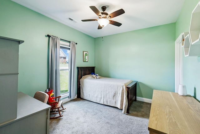 5123 Vinnie Dell Dr, Chapel Hill, TN 37034 - bedroom featuring carpet and ceiling fan