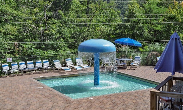 1530 Zurich Rd, Gatlinburg, TN 37738 - community pool featuring a patio area