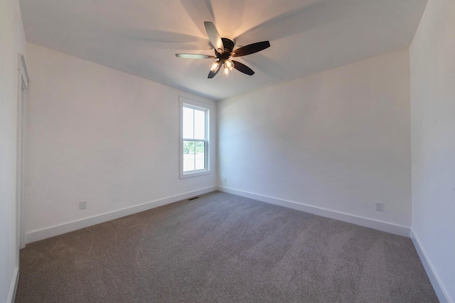 19 Peyton Pl, Columbia, TN 38401 - empty room with a ceiling fan and carpet floors