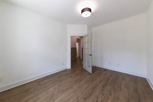 19 Peyton Pl, Columbia, TN 38401 - unfurnished room featuring dark wood-style floors and french doors