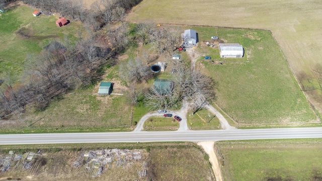 135 Campbellsville Pike, Ethridge, TN 38456 - aerial view of property's location with rural landscape