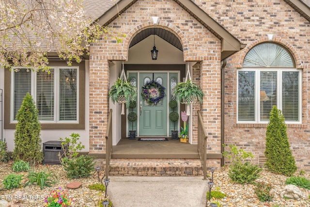 187 Forest View Dr, Crossville, TN 38558 - view of exterior entry with brick siding