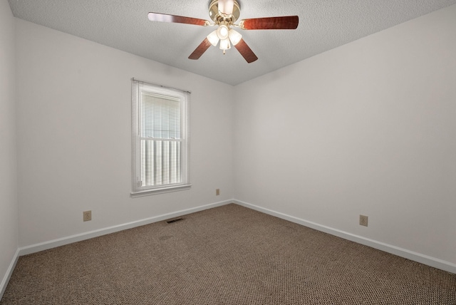 3230 S Senseney Cir, Clarksville, TN 37042 - carpeted spare room featuring ceiling fan and a textured ceiling