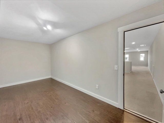 795 Ewell Farm Dr, Spring Hill, TN 37174 - spare room featuring baseboards and wood finished floors