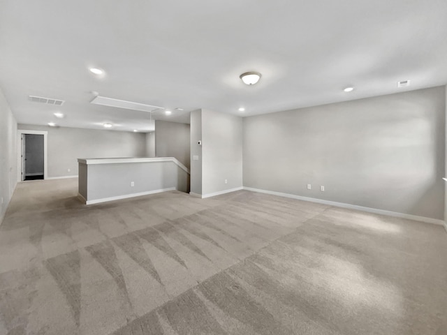 795 Ewell Farm Dr, Spring Hill, TN 37174 - basement featuring light carpet and recessed lighting