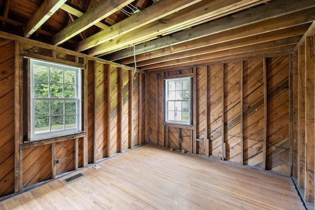234 4th Ave N, Franklin, TN 37064 - misc room with wooden walls and wood finished floors