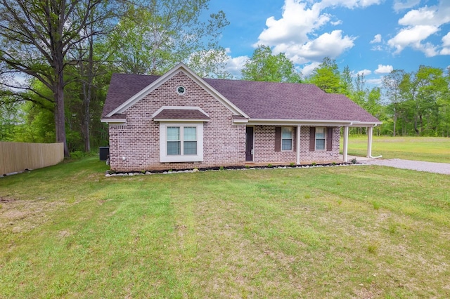 461 Summit Rd, Stanton, TN 38069 - view of front of property featuring brick siding and a shingled roof