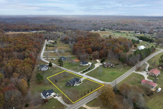 33 Maple Ln, Summertown, TN 38483 - view of property location featuring a forest and property boundaries highlighted