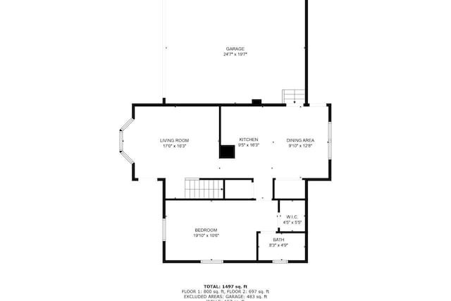 324 Chesire Way, Oak Grove, KY 42262 - view of property floor plan