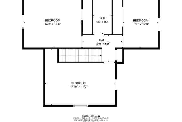 324 Chesire Way, Oak Grove, KY 42262 - view of property floor plan