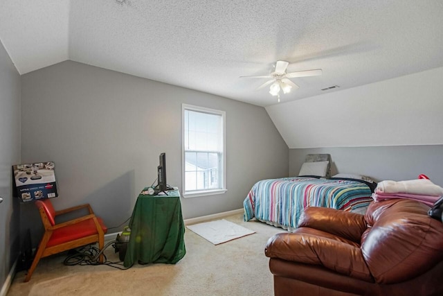 324 Chesire Way, Oak Grove, KY 42262 - carpeted bedroom featuring vaulted ceiling and a ceiling fan