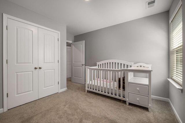 3210 Chatfield Dr, Murfreesboro, TN 37129 - bedroom with carpet flooring, multiple windows, and a closet