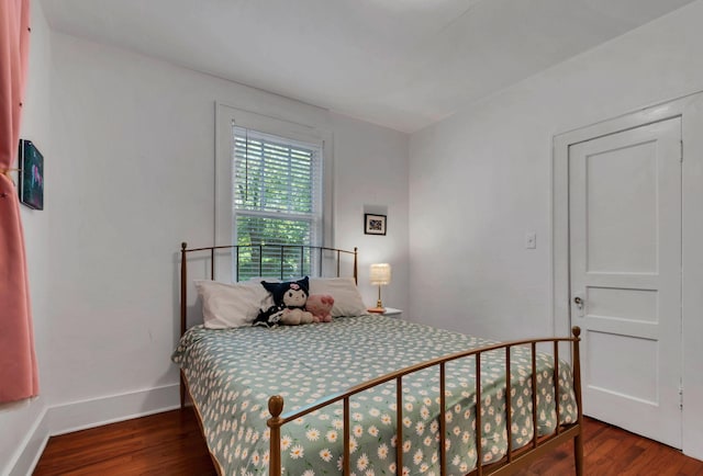 203 6th Ave, Columbia, TN 38401 - bedroom featuring wood finished floors and baseboards