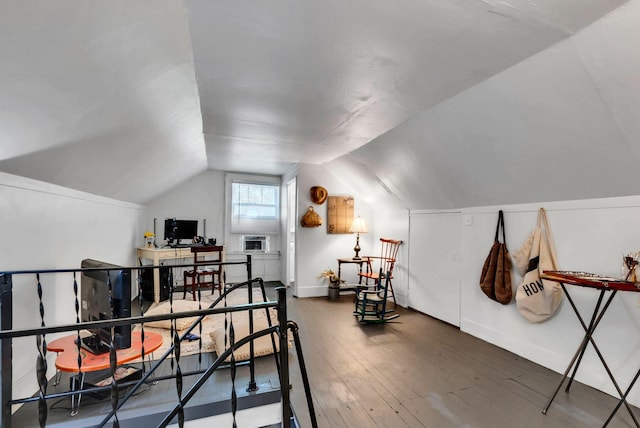 203 6th Ave, Columbia, TN 38401 - bonus room featuring hardwood / wood-style floors and lofted ceiling