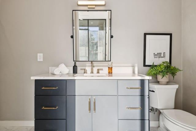 1014 16th Ave S Unit 103, Nashville, TN 37212 - bathroom featuring vanity and marble finish flooring