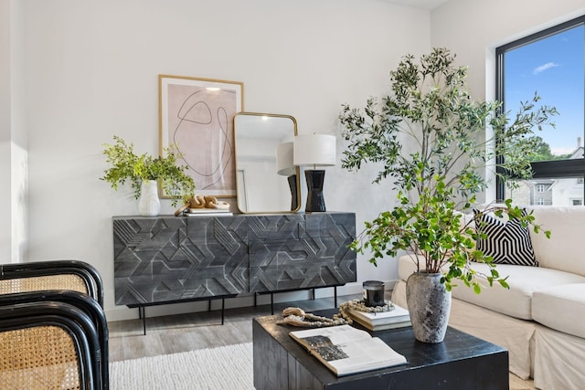 1014 16th Ave S Unit 103, Nashville, TN 37212 - living room with wood finished floors