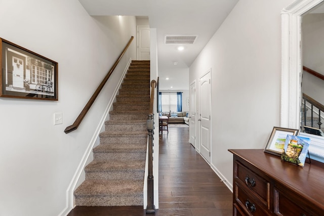 4206 Grapevine Loop, Smyrna, TN 37167 - stairway with wood finished floors and recessed lighting