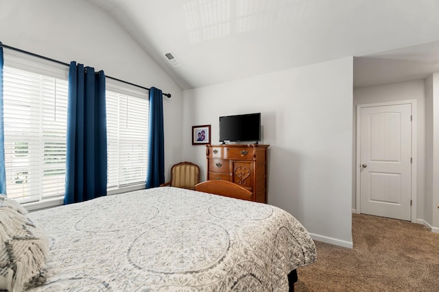 4206 Grapevine Loop, Smyrna, TN 37167 - bedroom with carpet and vaulted ceiling