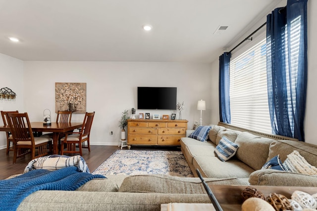 4206 Grapevine Loop, Smyrna, TN 37167 - living room with wood finished floors and recessed lighting