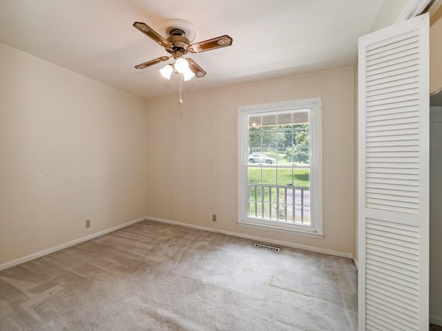 2208 Bowman Rd, Franklin, TN 37064 - empty room with carpet floors and a ceiling fan