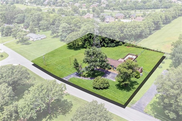 2208 Bowman Rd, Franklin, TN 37064 - bird's eye view