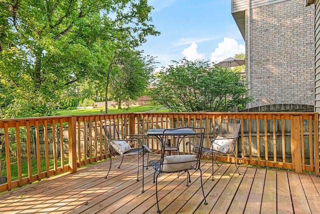 824 W Benjamin Ct, Franklin, TN 37067 - view of wooden deck