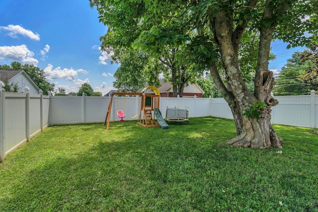 919 Compton Rd, Murfreesboro, TN 37130 - fenced backyard featuring a playground