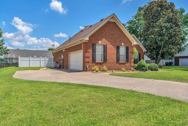 919 Compton Rd, Murfreesboro, TN 37130 - view of front of house with brick siding, a garage, and concrete driveway