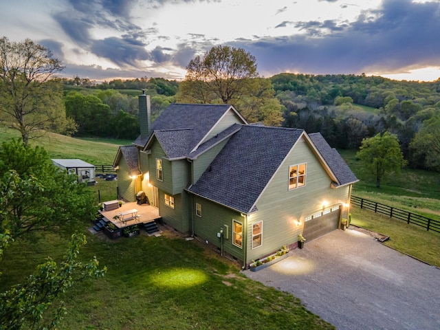 3092 Morel Rd, Columbia, TN 38401 - view from above of property