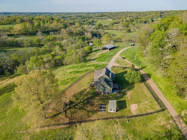 3092 Morel Rd, Columbia, TN 38401 - overview of rural landscape