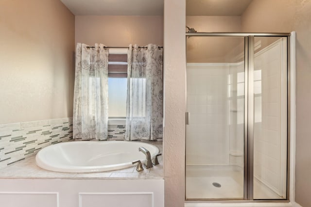 3092 Morel Rd, Columbia, TN 38401 - bathroom featuring a stall shower and a bath