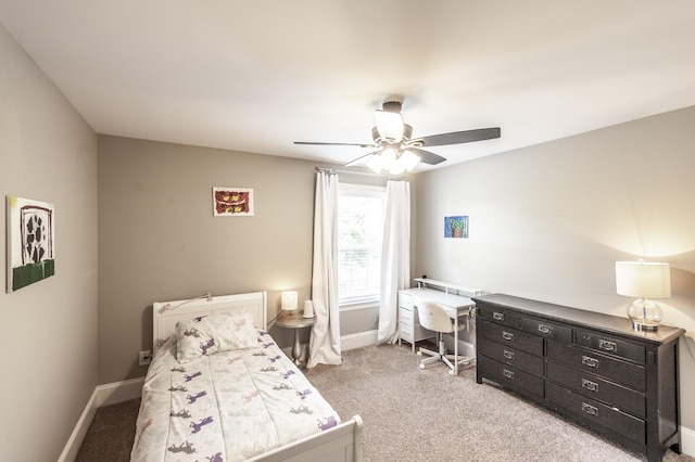 1328 Reynard Dr, Gallatin, TN 37066 - bedroom with carpet and a ceiling fan